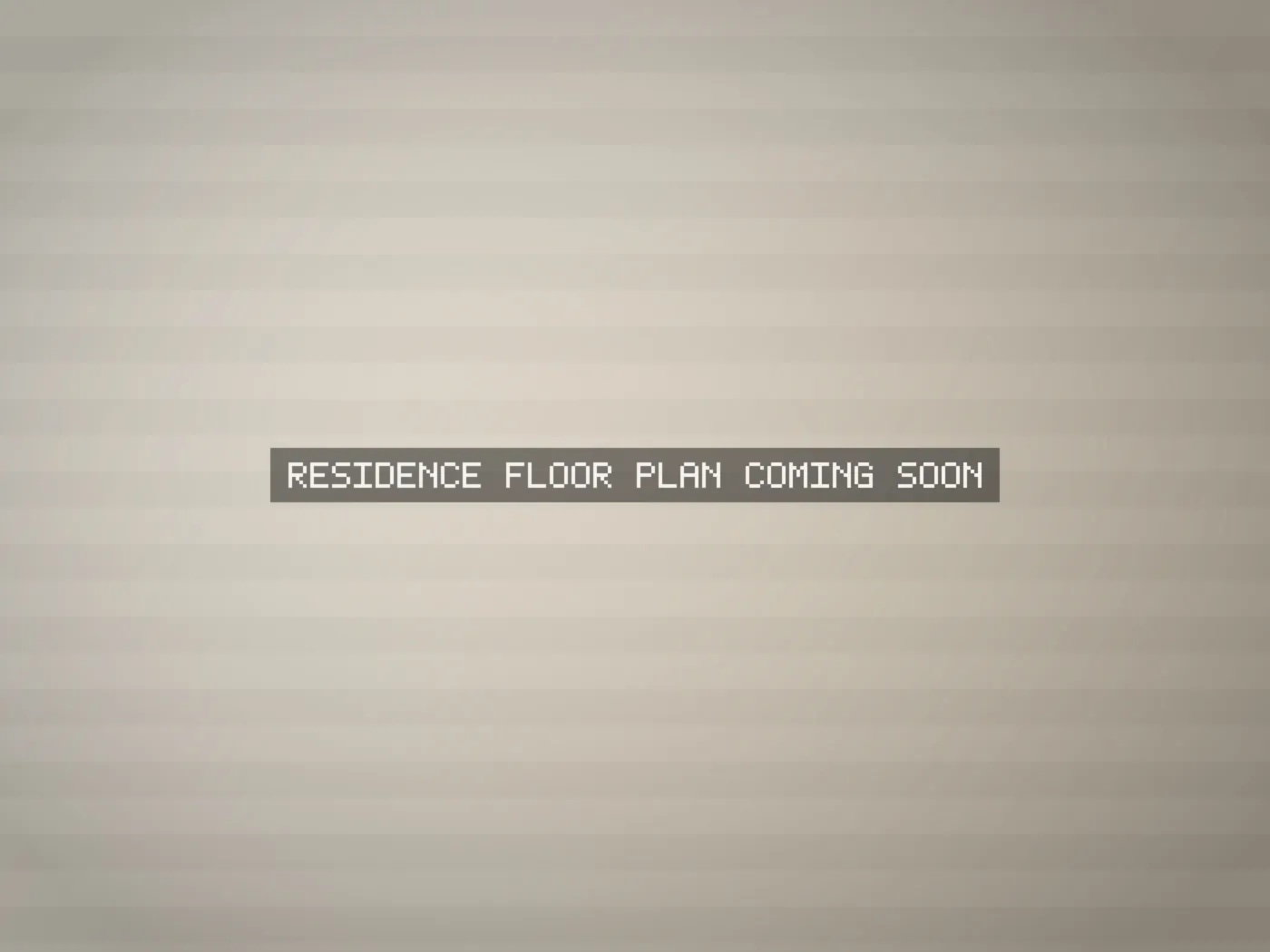 Residence floor plan for residence 201